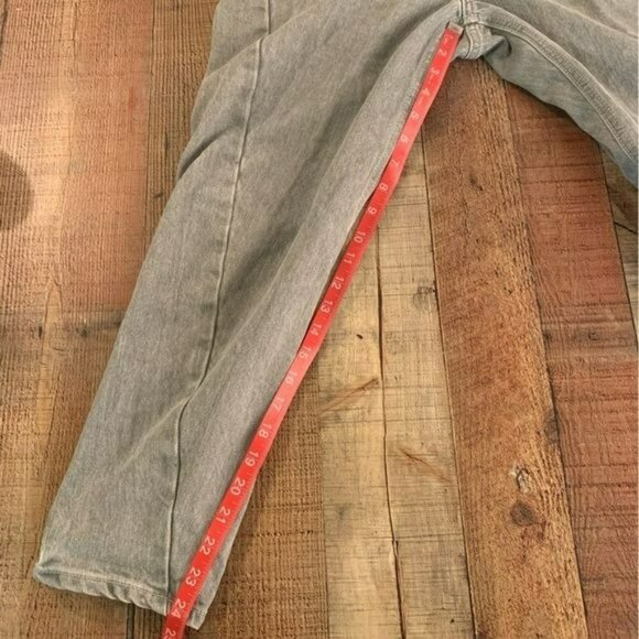 Topshop women’s jeans capri 28"x30" gray - Picture 4 of 7